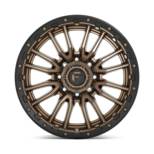 FUEL OFF-ROAD D681 REBEL 22X10 8X165.1 -18 125.1 ANNEAU PERLE NOIR BRONZE MAT