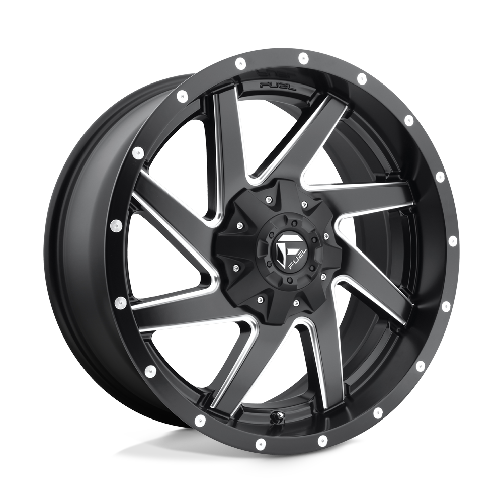 CARBURANT TOUT-TERRAIN D594 RENEGADE 20X10 6X135 / 6X139.7 -18 106.1 NOIR MAT FRAISÉ