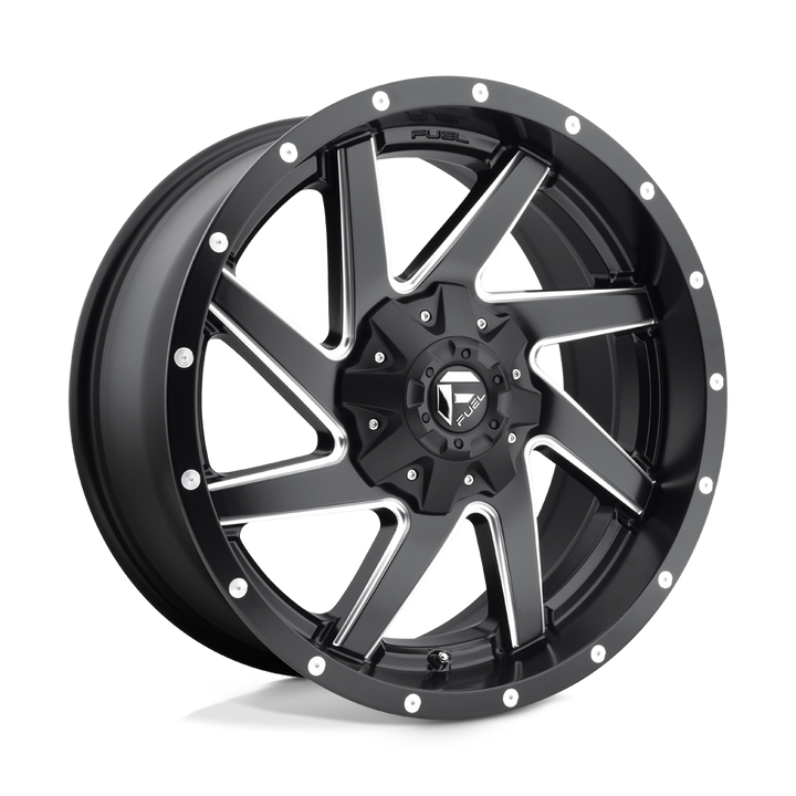 CARBURANT TOUT-TERRAIN D594 RENEGADE 20X10 6X135 / 6X139.7 -18 106.1 NOIR MAT FRAISÉ