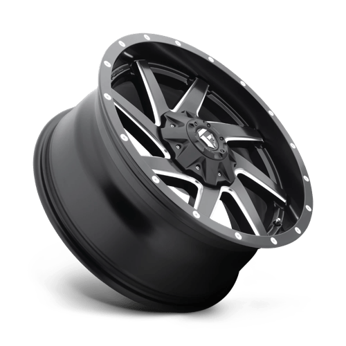 CARBURANT TOUT-TERRAIN D594 RENEGADE 20X10 6X135 / 6X139.7 -18 106.1 NOIR MAT FRAISÉ