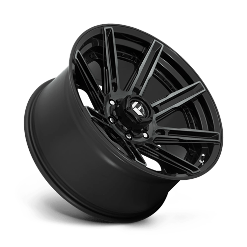 CARBURANT TOUT-TERRAIN D708 ROGUE 20X10 6X139.7 -18 106.1 BRILLANT USINÉ DOUBLE TEINTE FONCÉE