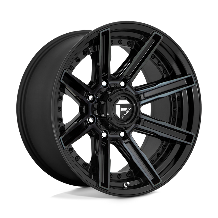 CARBURANT TOUT-TERRAIN D708 ROGUE 20X10 8X170 -18 125.1 BRILLANT USINÉ DOUBLE TEINTE FONCÉE
