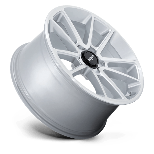 Rotiform 1pc R192 Btl 21x10.5 5x112 38 66.56 Argent Brillant Avec Face Usinée