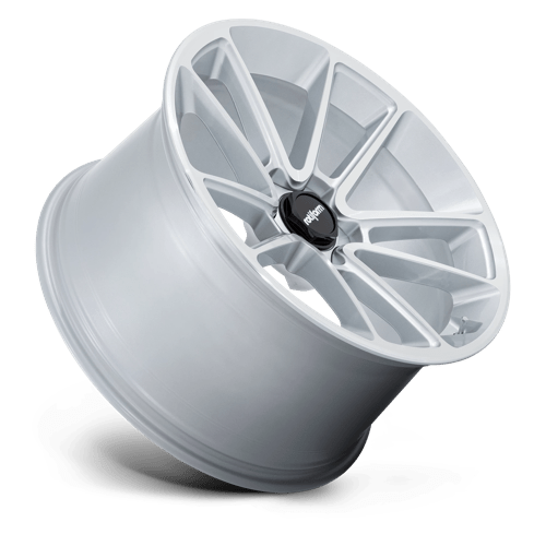Rotiform 1pc R192 Btl 22x12 5x130 55 71.5 Gloss Silver With Machined Face