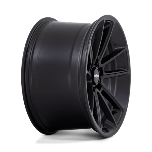 Rotiform 1pc R194 Btl 21x11 5x112 28 66.56 Matte Black With Black Cap And Inside Spoke Details