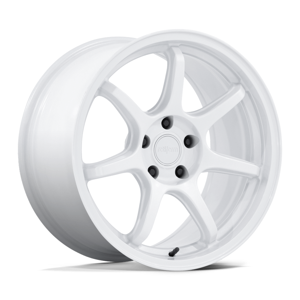 Rotiform Rc208 Bpu 18x8.5 5x100 35 56.15 Gloss White