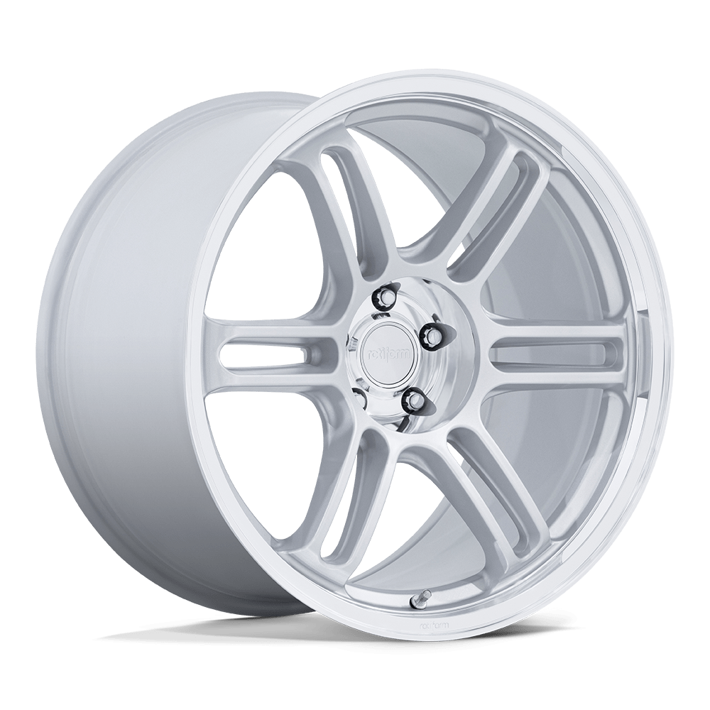 Rotiform Rc209 Rps 18x8.5 5x100 35 56.15 Matte Silver Diamond Cut Li
