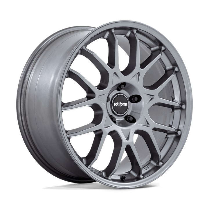 Rotiform 1pc R196 Zws 21x9.5 5x112 25 66.56 Anthracite Brillant