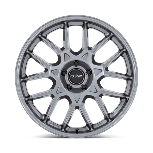 Rotiform 1pc R196 Zws 21x10.5 5x112 38 66.56 Anthracite Brillant