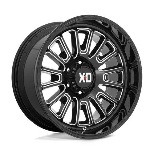 XD XD864 Rover 20x9 5x127 18 71,5 Noir brillant fraisé