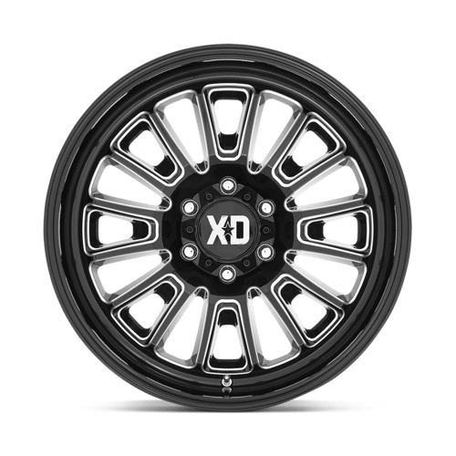XD Wheels Xd864 Rover 24x12 6x139.7 -44 106.1 Noir Brillant Fraisé