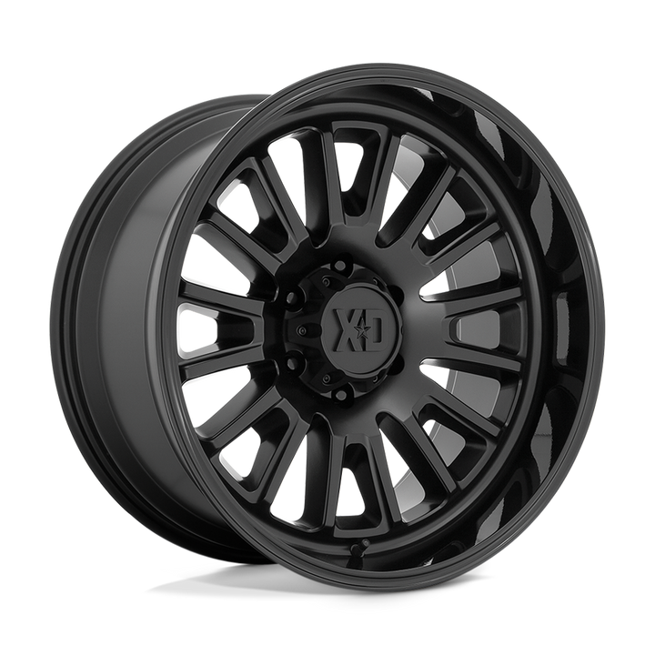 XD Wheels Xd864 Rover 20x10 5x127 -18 71,5 Noir Satiné Avec Lèvre Noir Brillant