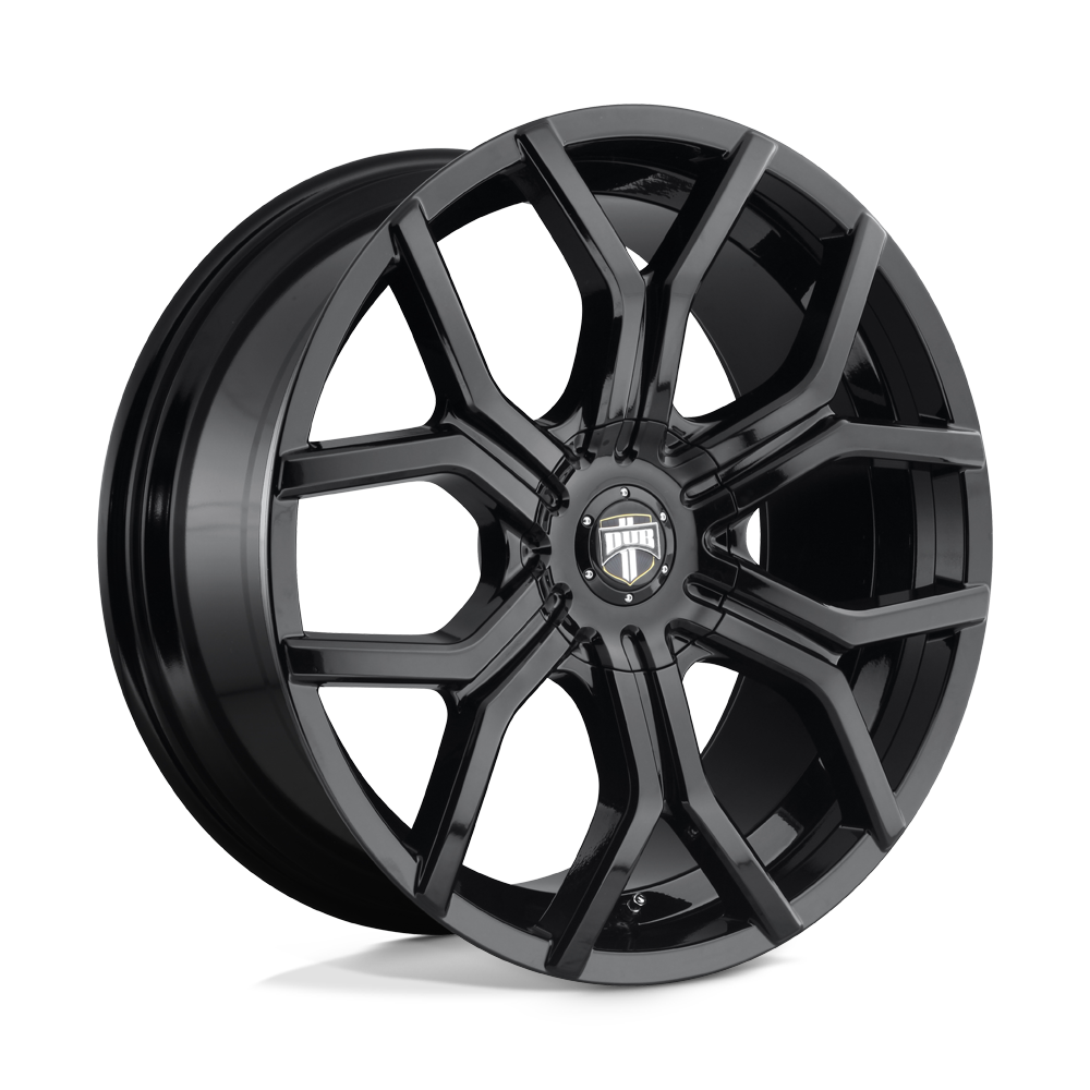 Dub 1pc S208 Royalty 22x9.5 6x120 / 6x132 30 74.5 Gloss Black