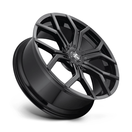 Dub 1pc S208 Royalty 22x9.5 6x135 / 6x139.7 30 87.1 Gloss Black