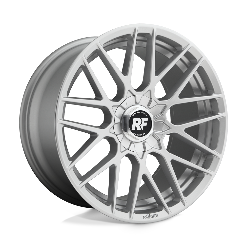 Rotiform 1pc R140 Rse 20x8.5 5x112 / 5x114.3 45 72.56 Gloss Silver