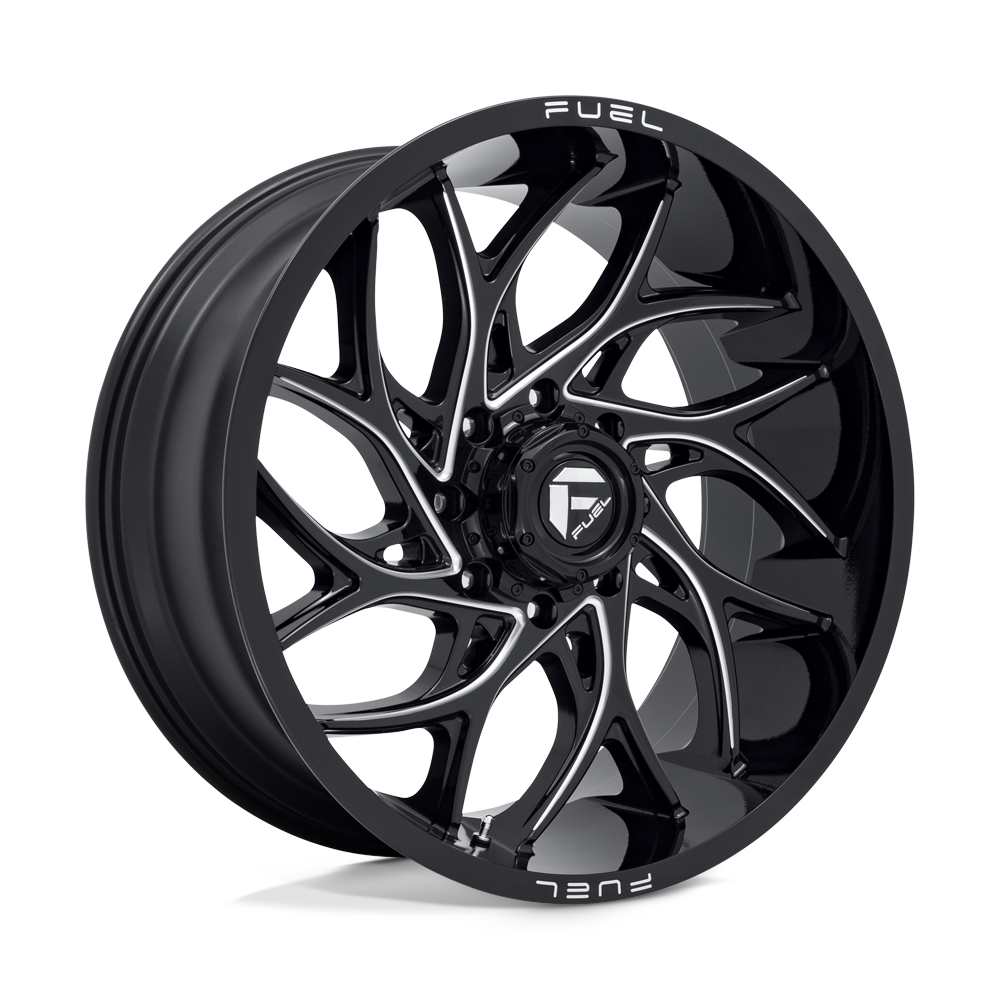 FUEL OFF-ROAD D741 RUNNER 24X11 8X165.1 0 125.1 GLOSS BLACK MILLED