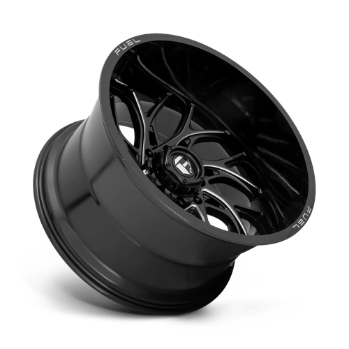 CARBURANT TOUT-TERRAIN D741 RUNNER 20X10 6X135 -18 87.1 NOIR BRILLANT FRAISÉ