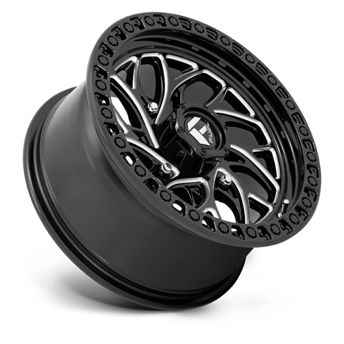 FUEL UTV OFF-ROAD D741 RUNNER 24X7 4X156 13 132 GLOSS BLACK MILLED
