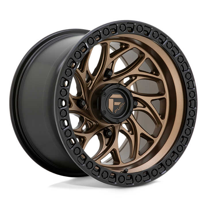 FUEL UTV OFF-ROAD D777 RUNNER UTV 15X10 4X137 0 110.1 BRONZE WITH BLACK RING