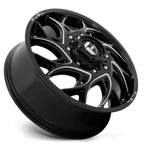 CARBURANT TOUT-TERRAIN D741 RUNNER 20X8.25 8X200 105 142 NOIR BRILLANT FRAISÉ
