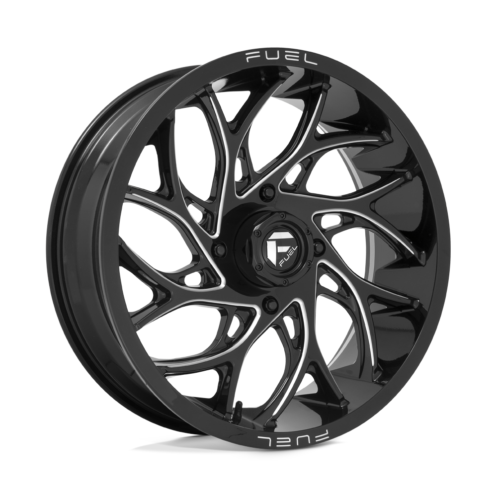 CARBURANT UTV TOUT-TERRAIN D741 RUNNER 20X7 4X156 13 132 NOIR BRILLANT FRAISÉ