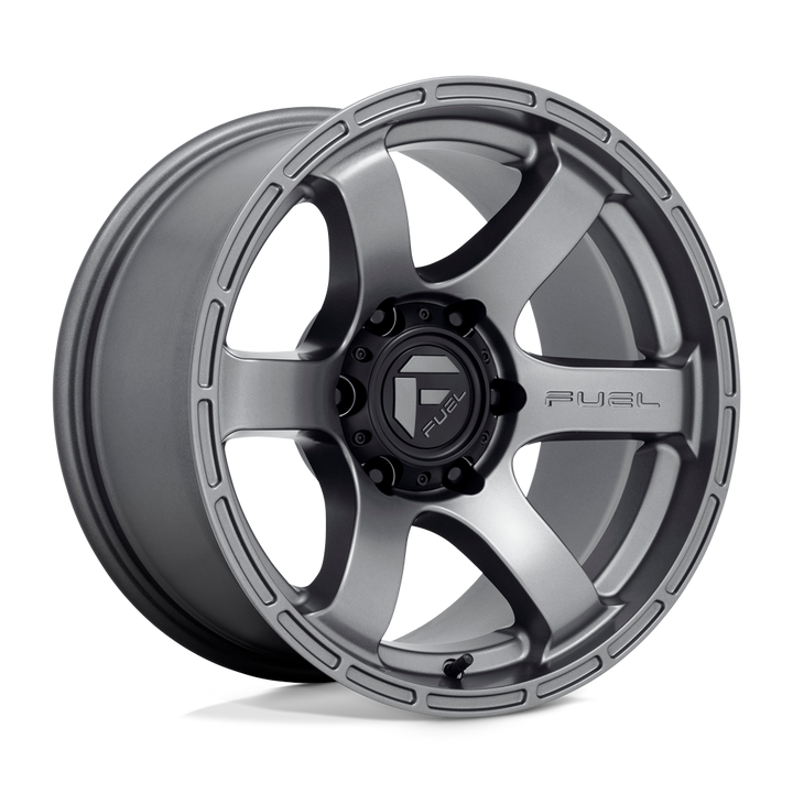 Fuel Off-Road D767 Rush 17x9 6x139.7 -12 106.1 Matte Gun Metal