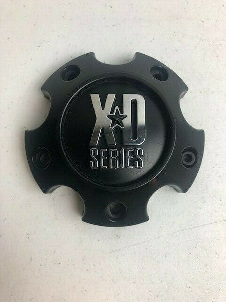 Xds Cap M-black Small 5 Lug W/ Blk Screw