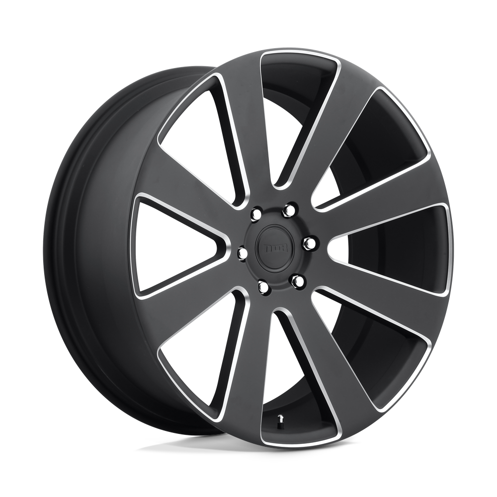 Dub 1pc S187 8-ball 24x10 6x139.7 20 78.1 Matte Black Milled