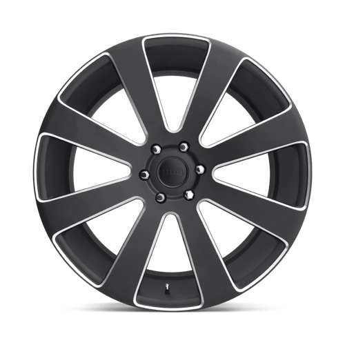 Dub 1pc S187 8-ball 24x10 6x135 30 87.1 Matte Black Milled