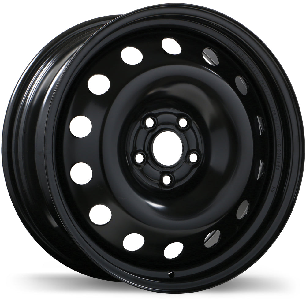 Steel / Acier Steel Wheel 17x7.5 6x135mm +44 87.1mm  Black
