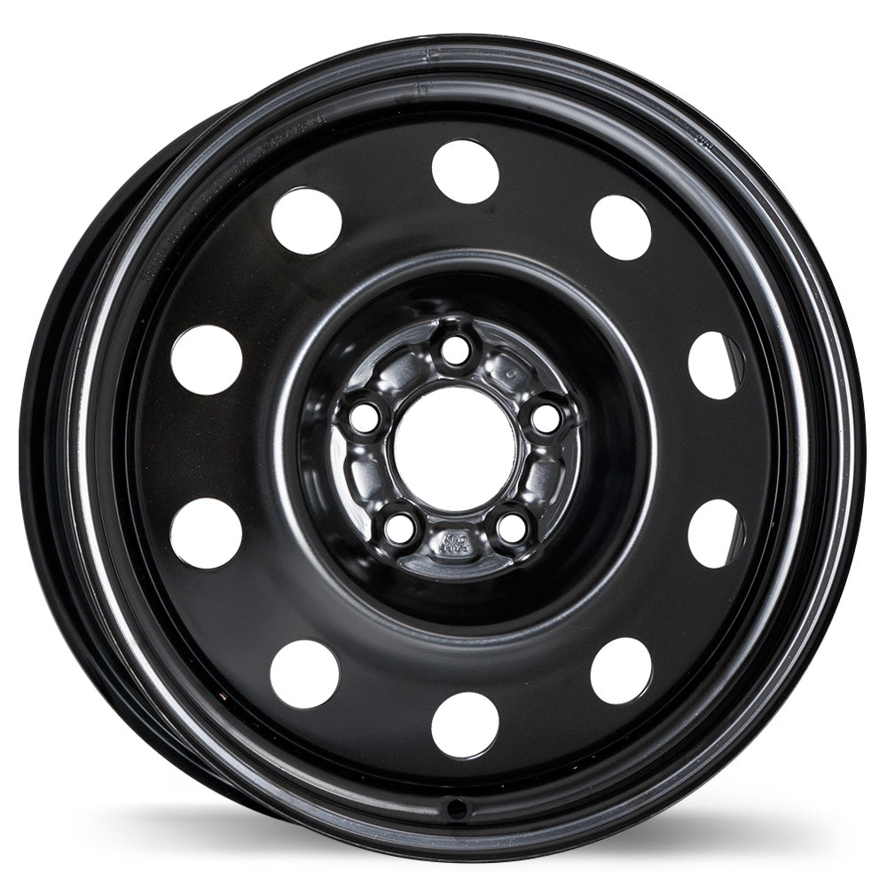 Steel / Acier Steel Wheel 17x7.0 5x115mm +40 70.3mm  Black