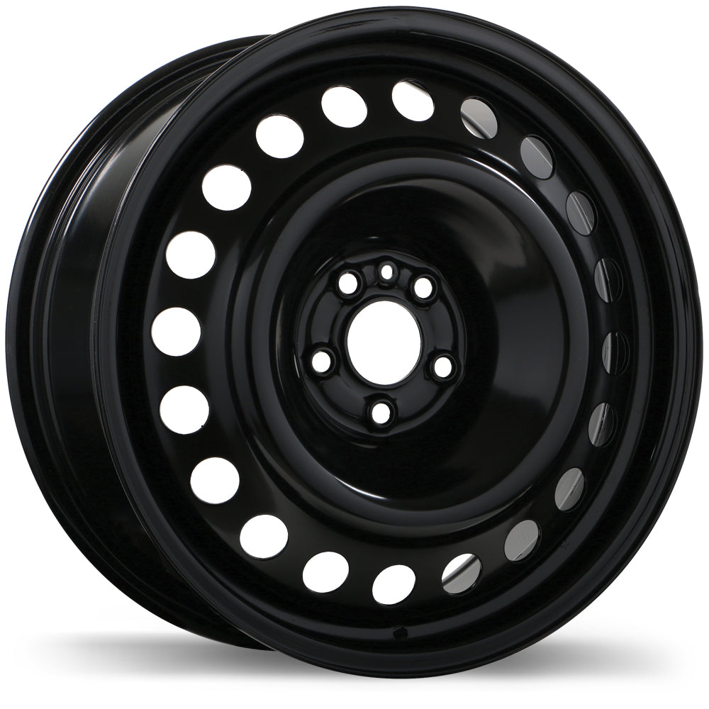 Steel / Acier Steel Wheel 18x8.0 5x108mm +50 63.4mm  Black