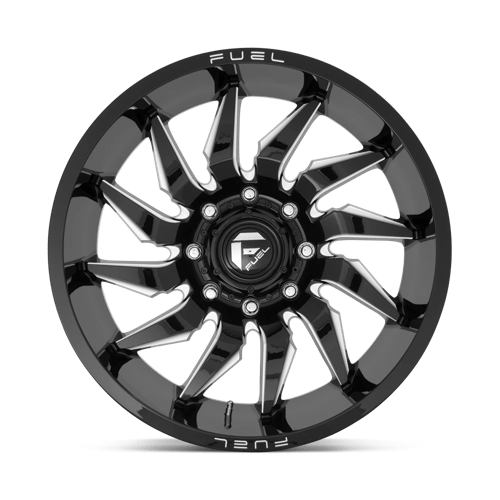 CARBURANT TOUT-TERRAIN D744 SABRE 20X9 5X150 20 110.1 NOIR BRILLANT FRAISÉ