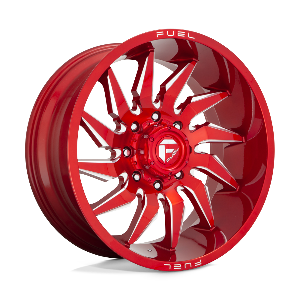 CARBURANT TOUT-TERRAIN D745 SABRE 24X12 5X127 -44 71.5 ROUGE CANDY FRAISÉ