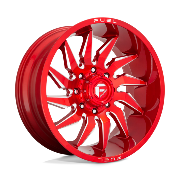 CARBURANT TOUT-TERRAIN D745 SABRE 20X9 6X135 20 87.1 ROUGE CANDY FRAISÉ