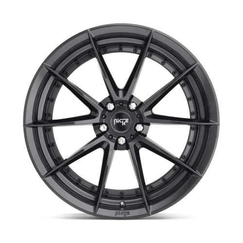 Niche 1pc M196 Secteur 20x10.5 5x114.3 40 72.56 Noir Mat