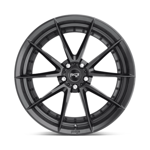 Niche 1pc M196 Secteur 20x10.5 5x114.3 40 72.56 Noir Mat
