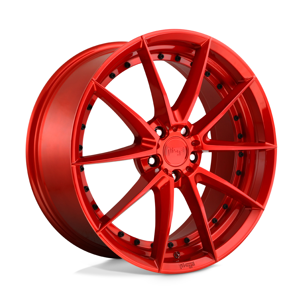 Niche 1pc M213 Sector 20x10.5 5x114.3 40 72.56 Candy Red