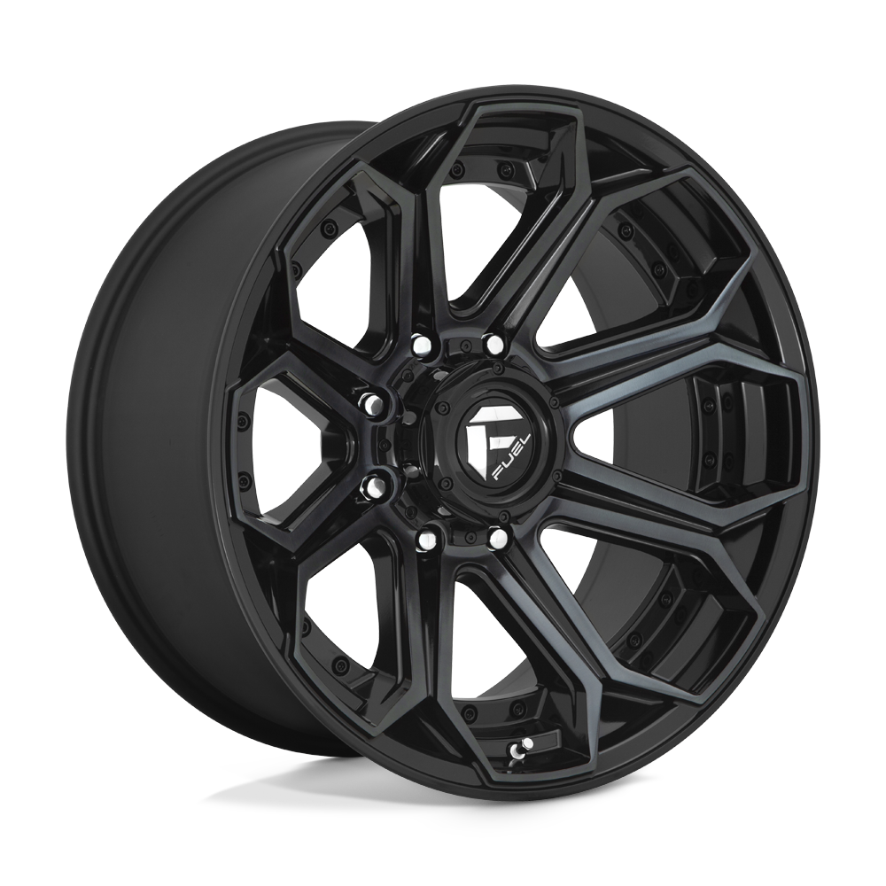 Fuel Off-Road D704 Siege 20x10 8x180 -18 124.2 Gloss Mach Double Dark Tint