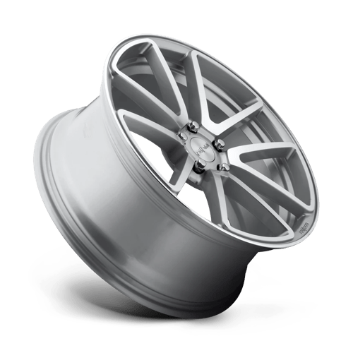Rotiform 1pc R120 Spf 18x8.5 5x114.3 45 72.56 Argent Brillant Usiné