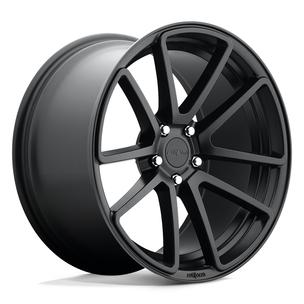 Rotiform 1pc R122 Spf 19x8.5 5x114.3 38 72.56 Matte Black