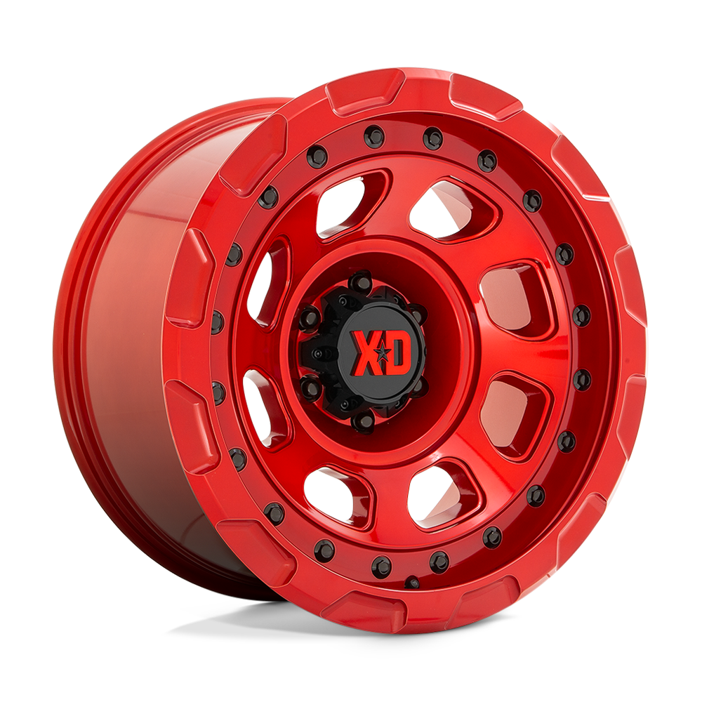 XD Wheels Xd861 Storm 20x10 5x127 -18 71.5 Rouge Bonbon