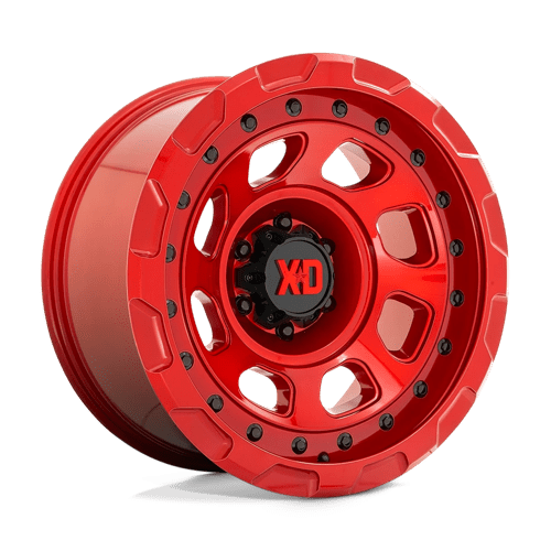 XD Wheels Xd861 Storm 17x9 6x139.7 -12 106.1 Rouge Bonbon