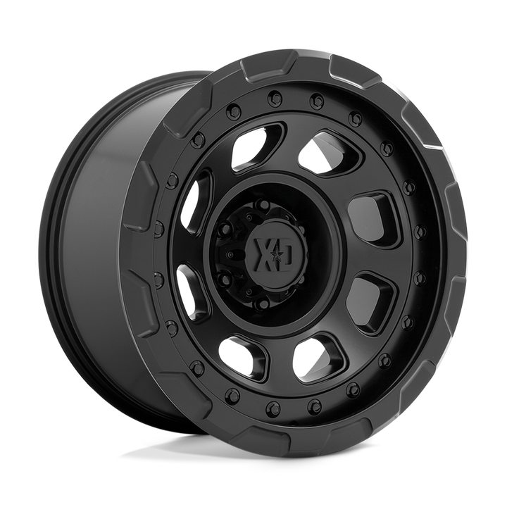 XD Wheels Xd861 Storm 20x10 6x139.7 -18 106.1 Noir satiné