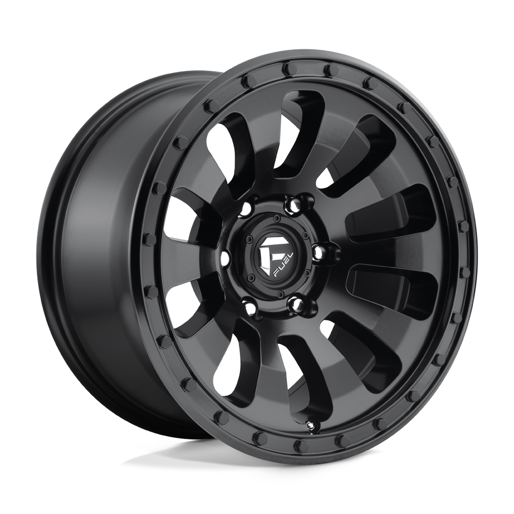 CARBURANT TOUT-TERRAIN D630 TACTIC 17X9 6X139.7 -12 108 NOIR MAT