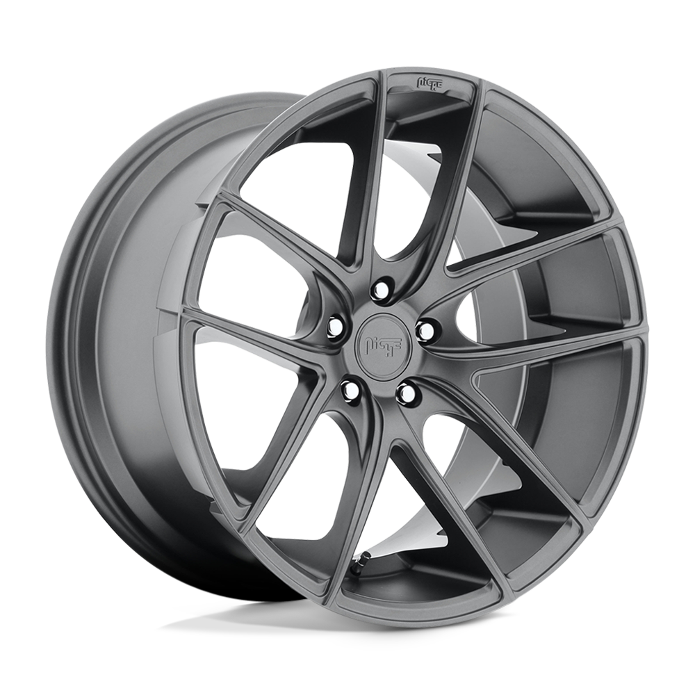 Niche 1pc M129 Targa 20x10 5x120 40 72.56 Matte Gun Metal