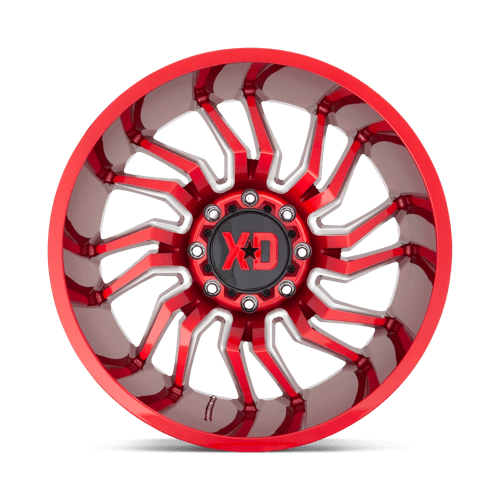 XD Wheels Xd858 Tension 20x10 6x135 -18 87.1 Rouge Bonbon Fraisé