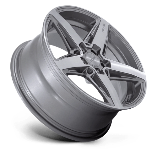 Niche 1pc M270 Teramo 18x8 5x100 40 66.06 Anthracite Brossé Teinte Transparent