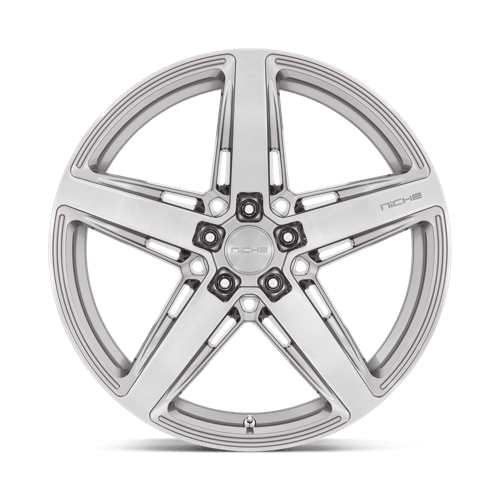 Niche 1pc M270 Teramo 20x11 5x115 20 71.5 Anthracite Brossé Teinte Clair