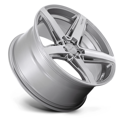 Niche 1pc M270 Teramo 20x9.5 5x115 15 71.5 Anthracite Brushed Face Tint Clear